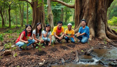 Program Penghijauan dan Konservasi Hutan