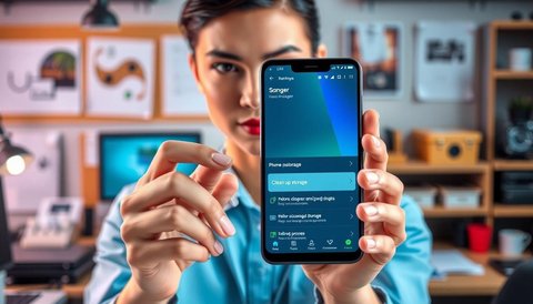 Menggunakan Phone Manager Bawaan Oppo