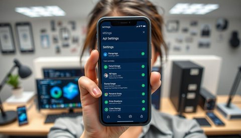Menghapus Cache Aplikasi Secara Manual