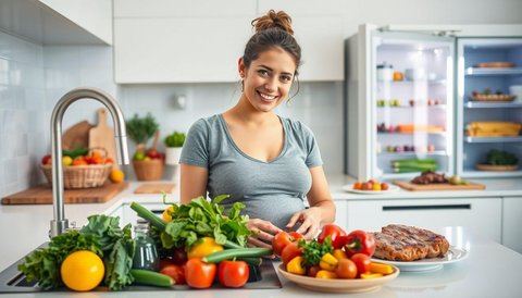 Cara Aman Mengonsumsi Makanan Selama Kehamilan