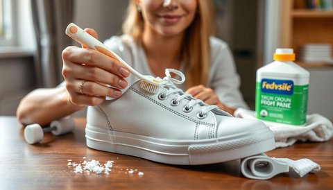 Teknik Pembersihan Sepatu Putih Tanpa Dicuci