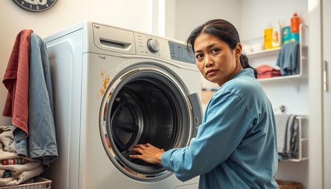 Panduan Lengkap Cara Membersihkan Mesin Cuci 1 Tabung Agar Awet dan Kinclong