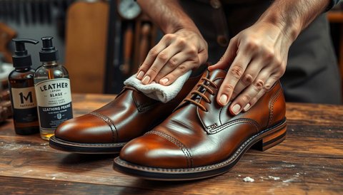 Cara Membersihkan Sepatu Kulit dengan Aman