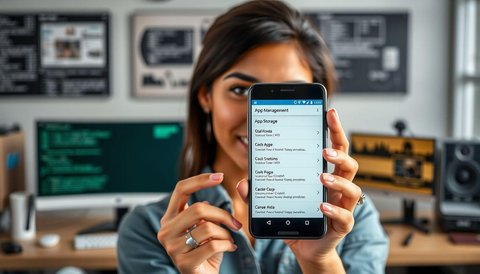 Menghapus Cache Aplikasi Secara Manual