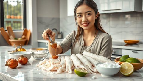 Metode Menghilangkan Bau Amis pada Cumi