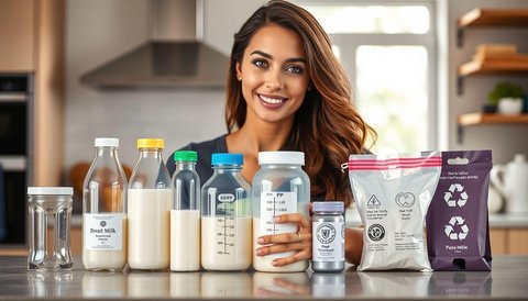 Jenis Wadah Penyimpanan ASI yang Tepat