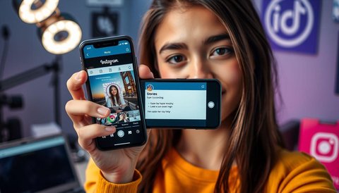 Penyimpanan Konten Stories dan Reels