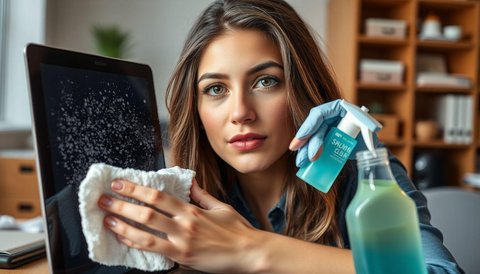 Cara Membersihkan Layar Laptop dengan Aman dan Efektif Agar Tahan Lama