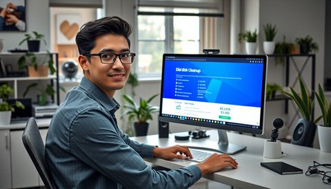 Metode Pembersihan Menggunakan Fitur Bawaan Windows