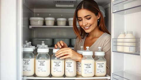 Pemberian Label dan Sistem Rotasi Stok ASI