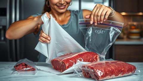 Teknik Penyimpanan Daging Sapi dalam Lemari Pendingin