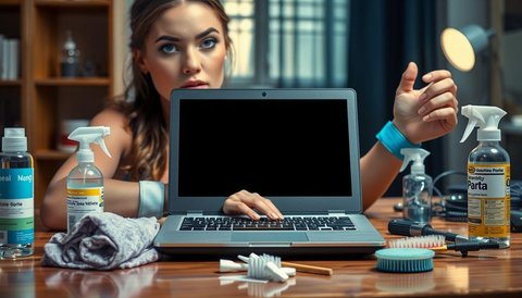 Persiapan Sebelum Membersihkan Laptop