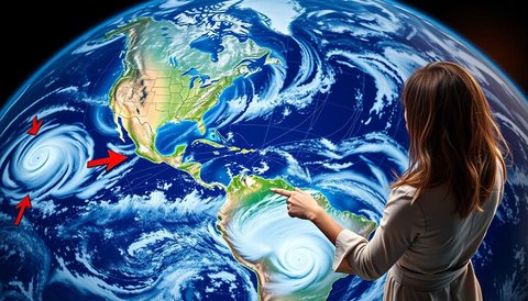 Efek Coriolis dan Pembelokan Angin serta Arus Laut