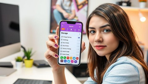 Menghapus Cache Aplikasi untuk Mengoptimalkan Penyimpanan