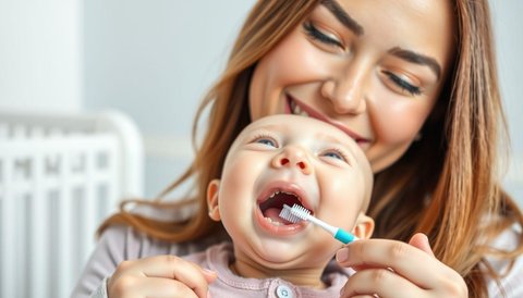 Perawatan Lidah Bayi Usia 6 Bulan ke Atas