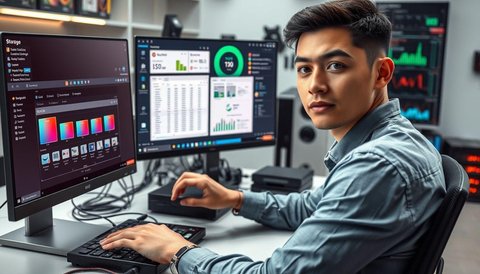 Pilihan Lokasi Penyimpanan dan Media