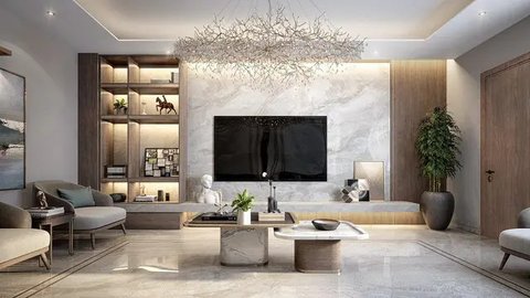 10 Inspirasi Desain Ruang TV Minimalis Modern, Cocok Untuk Rumah Bergaya Islami 2025
