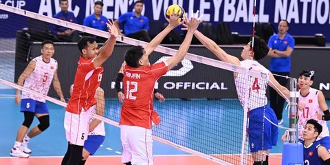 Timnas Voli Putra Indonesia Menang Dramatis Lawan Vietnam di AVC Nations Cup 2025