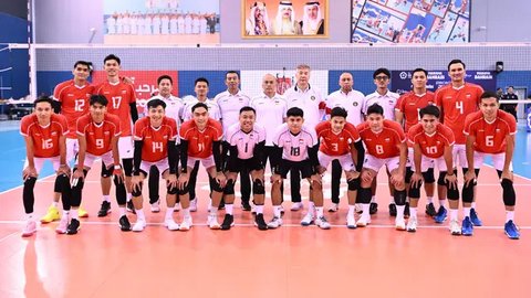 Jadwal AVC Nations Cup 2025 Timnas Voli Putra Indonesia vs Australia, Rebutkan Peringkat 5