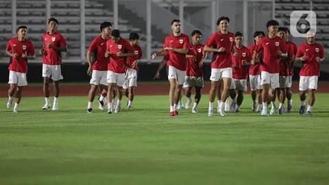 FOTO: Targetkan Juara, Semangat Garuda Muda Matangkan Persiapan Jelang Piala AFF U-23