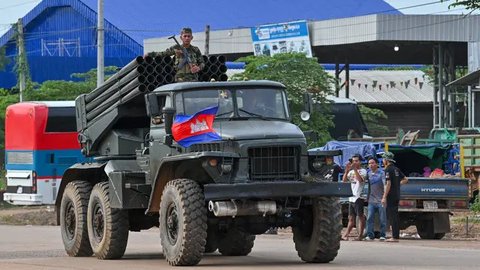 Thailand Kerahkan 4 Kapal Perang ke Perbatasan Kamboja