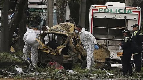 Bom Mobil dan Serangan Drone Guncang Kolombia, 18 Orang Dilaporkan Tewas
