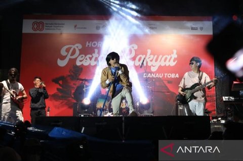 Trivia: Danau Toba Jadi Saksi! Band Radja Meriahkan Pesta Rakyat F1 Powerboat Toba 2025