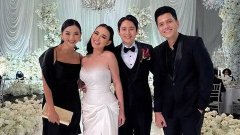 Glamor & Privat, Intip 8 Foto Tamu Artis di Momen Spesial Amanda Manopo dan Kenny Austin