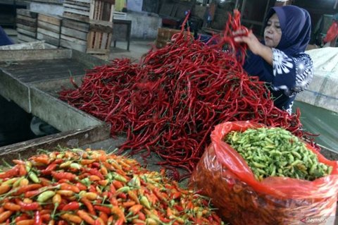 Update Harga Komoditas Pangan Nasional: Cabai Rawit Merah Tembus Rp41 Ribu, Telur Ayam Rp31 Ribu per Kg
