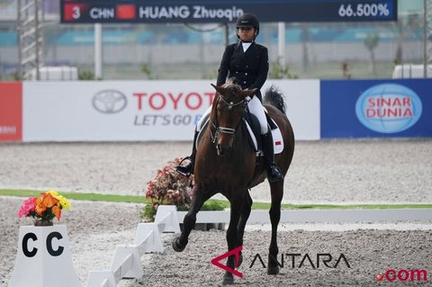 Tim Equestrian Indonesia Raih Medali Perak Dressage di SEA Games 2025 Thailand