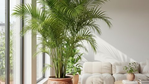 Ilustrasi Tanaman Palem