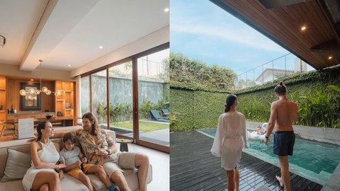 6 Foto Teras Vila Nana Mirdad di Bali, Mewah dan Estetis dengan Konsep Open Space
