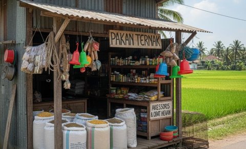 Ilustrasi Ide Jualan Modal Kecil di Desa yang Cepat Laku dan Menguntungkan