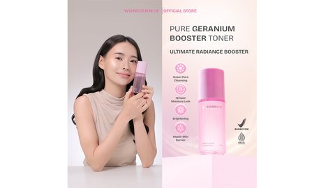 Wondermis Pure Geranium Booster Toner.