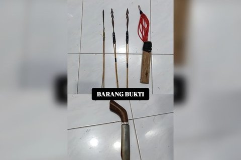 Polres Malra Tetapkan D.F. Tersangka Kepemilikan Senjata Tajam Ilegal, Terancam 7 Tahun Penjara
