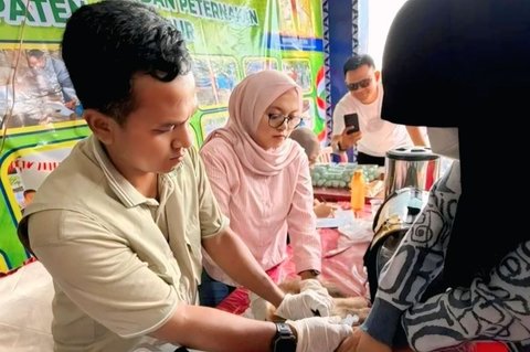Dinas Peternakan OKU Timur Gelar Gebyar Vaksin Anti Rabies untuk Hewan Peliharaan