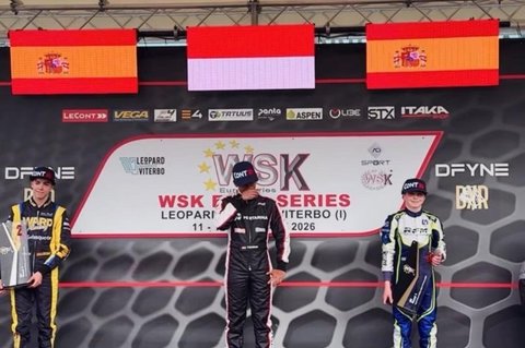 Qarrar Firhand Juara WSK Euro Series 2026: Kibarkan Merah Putih di Italia
