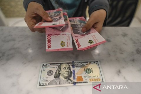 Rupiah Melemah Tertekan Ekspektasi Suku Bunga The Fed Bertahan Lebih Tinggi