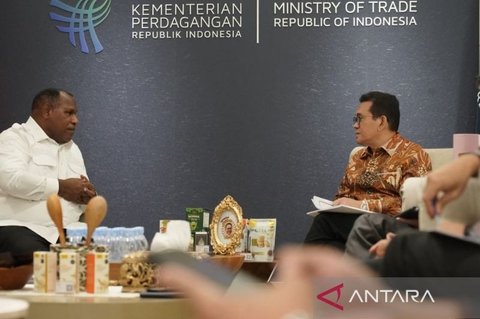 Bupati Jayawijaya Bertemu Kemendag, Dorong Penguatan Ekonomi Jayawijaya Melalui Pasar dan UMKM