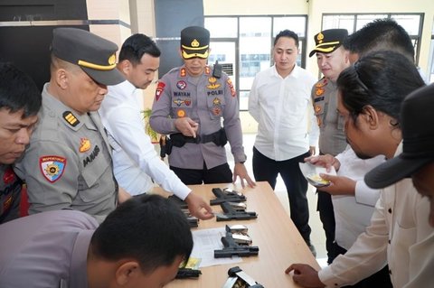 Kapolres Banggai Tegaskan Pentingnya Penggunaan Senjata Api Dinas Polri Sesuai Prosedur