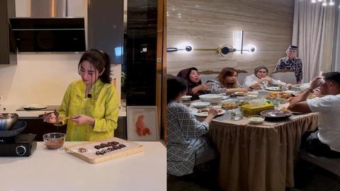 Intip 7 Foto Dapur dan Ruang Makan Rumah Dewi Perssik saat Buka Puasa, Elegan dan Estetik Banget
