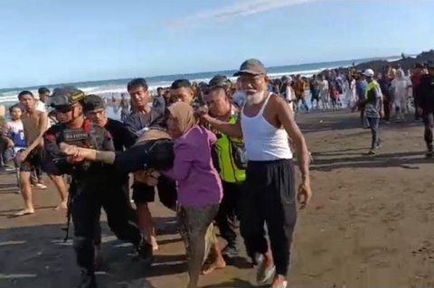 Wisatawan Asal Bogor Tewas Tenggelam di Pantai Tasikmalaya Saat Selamatkan Anak Kecil