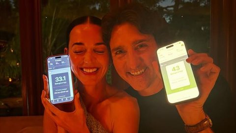 Momen Romantis Katy Perry dan Justin Trudeau, Senda Gurau Bahas Perbedaan Usia