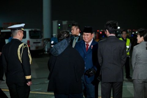 Presiden Prabowo Tiba di Tokyo, Perkuat Kemitraan Strategis Indonesia-Jepang