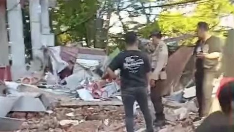 Detik-Detik Warga Berhamburan dan Anak SD Dievakuasi saat Gempa Magnitudo 7,6 Guncang Bitung Sulut