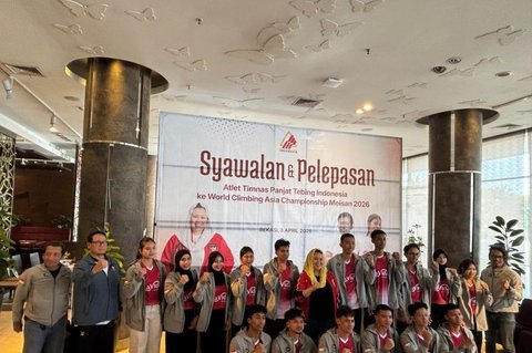FPTI Lepas Atlet Panjat Tebing Indonesia Bersaing di Kualifikasi Asian Games 2026