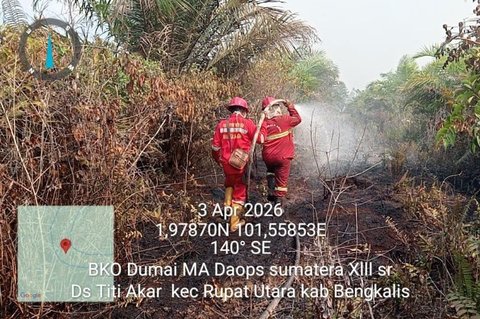 BMKG Deteksi 310 Titik Panas Riau, Bengkalis Jadi Titik Panas Terbanyak