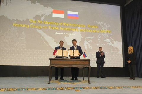 Perkuat Kerja Sama Ekonomi RI-Rusia, WGTII ke-7 Hasilkan Protokol Penting