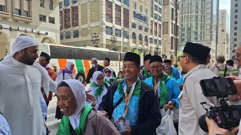 Sebanyak 5.997 Calon Haji Tiba di Madinah, Jarak Penginapan ke Masjid Nabawi Hanya 50 Meter