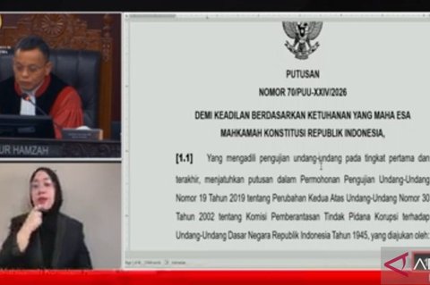 Putusan MK Syarat Pimpinan KPK: Jabatan Cukup Nonaktif, Tidak Perlu Lepas Permanen